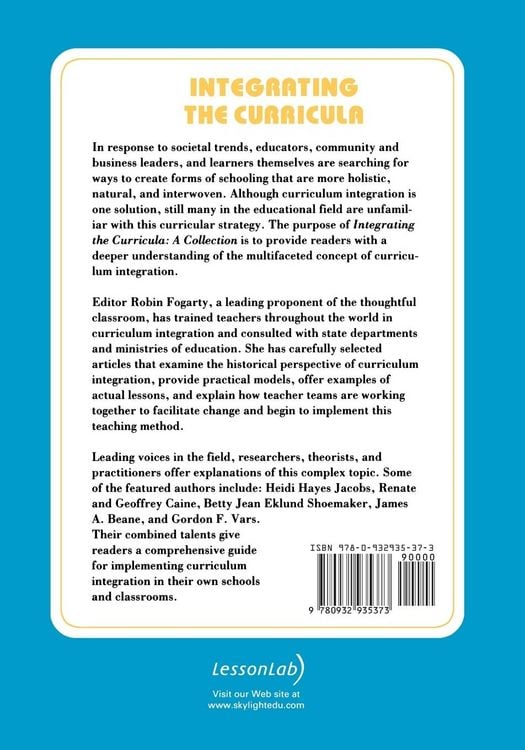 Produktbild: Integrating the Curricula