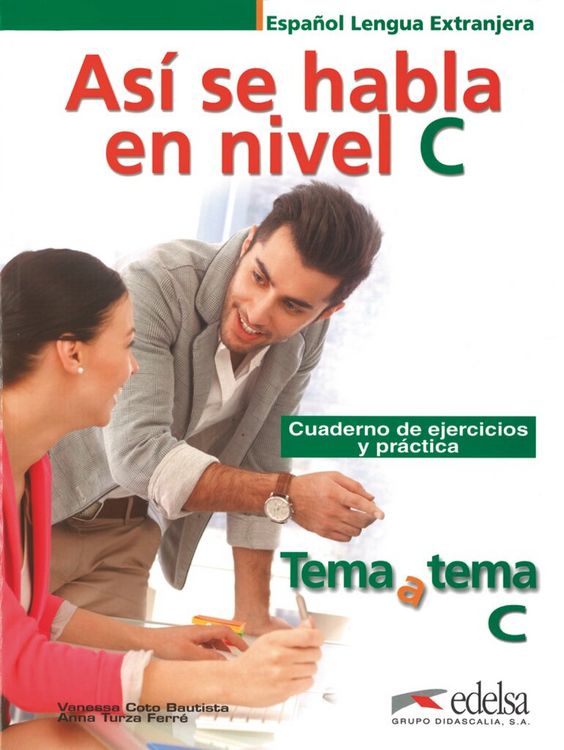 Produktbild: Tema a tema C1 - As&iacute; se habla en nivel C