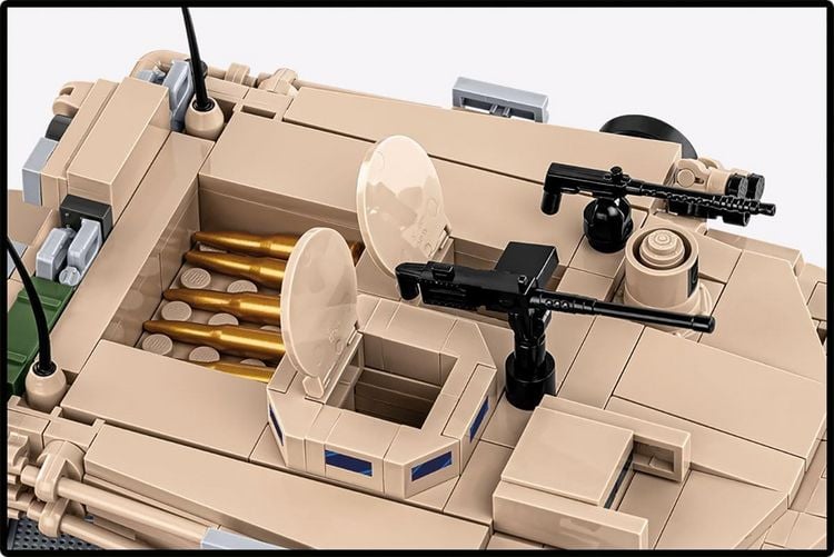Produktbild: COBI Armed Forces 2632 - M1A2 Abrams, Bausatz 1:35, 1025 Klemmbausteine