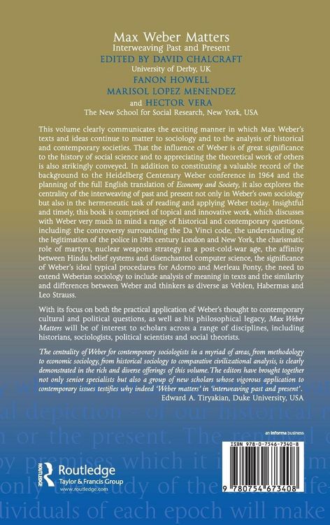 Produktbild: Max Weber Matters