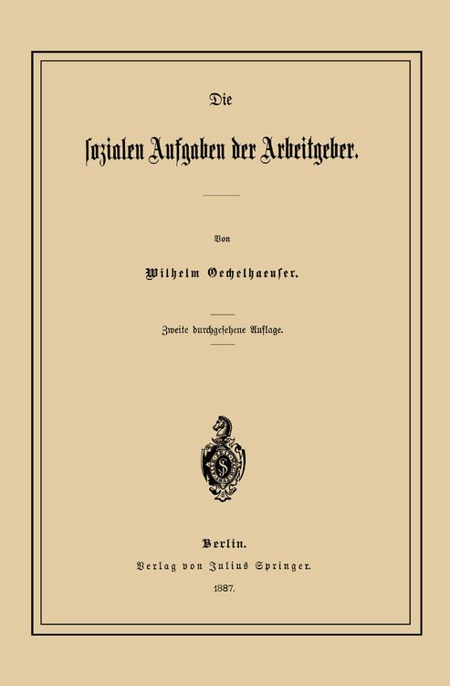 Produktbild: Die Sozialen Aufgaben der Arbeitgeber