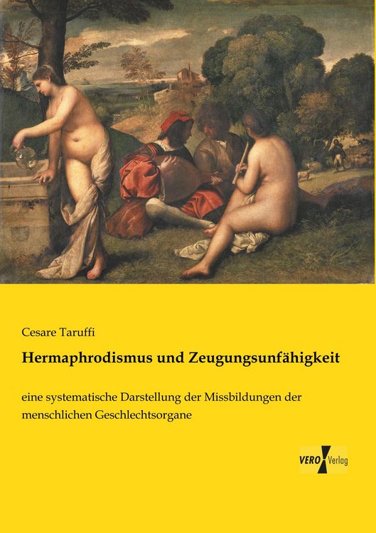 Produktbild: Hermaphrodismus und Zeugungsunf&auml;higkeit