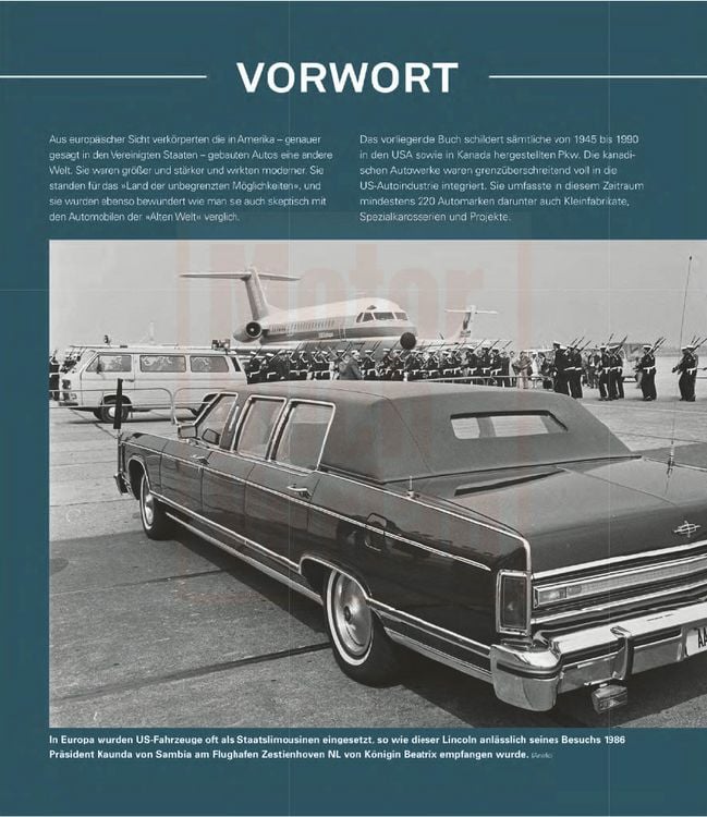 Produktbild: Amerikanische Autos 1945-1990