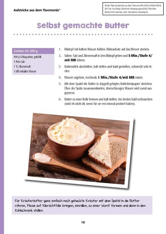 Produktbild: Aufstriche aus dem Thermomix®