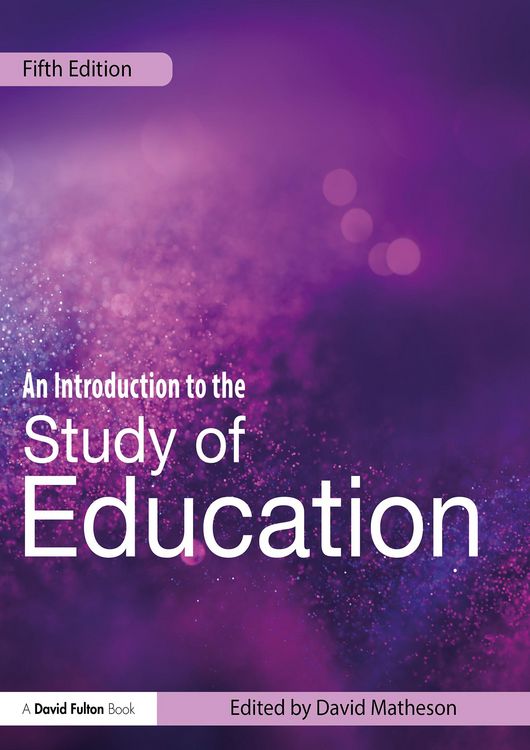 Produktbild: An Introduction to the Study of Education