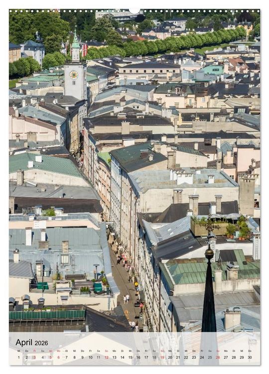 Produktbild: SALZBURG Grandiose Ausblicke (hochwertiger Premium Wandkalender 2026 DIN A2 hoch), Kunstdruck in Hochglanz