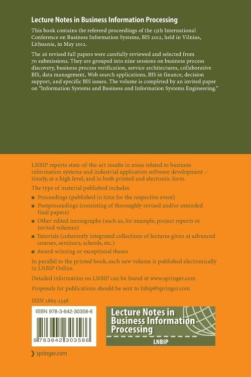 Produktbild: Business Information Systems