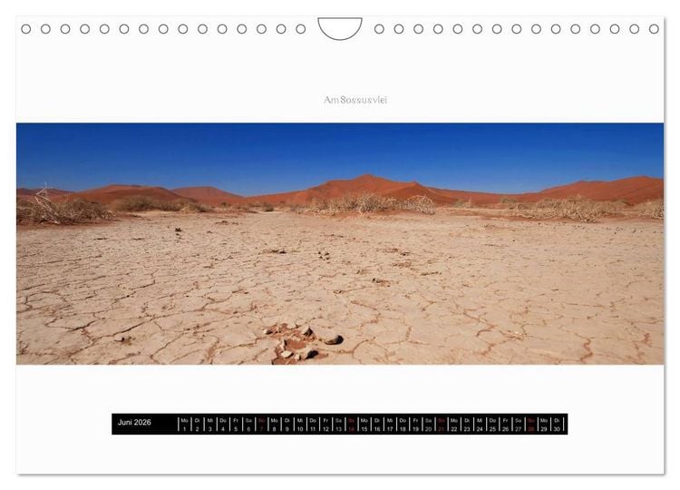 Produktbild: Namibia - Panoramen (Wandkalender 2026 DIN A4 quer), CALVENDO Monatskalender
