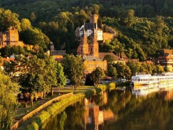 Produktbild: CALVENDO Puzzle Miltenberg am Main im Schein der sommerlichen Abendsonne | 1000 Teile Lege-Gr&ouml;&szlig;e 64x48cm Foto-Puzzle f&uuml;r gl&uuml;ckliche Stunden
