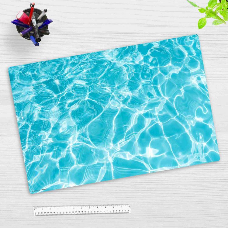 Produktbild: Cover-your-desk Schreibtischunterlage f&uuml;r Kinder und Erwachsene Wasser Reflektion, aus hochwertigem Vinyl , 60 x 40 cm