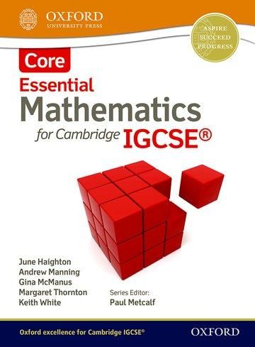 Produktbild: Haighton, J: Essential Mathematics for Cambridge IGCSE Core