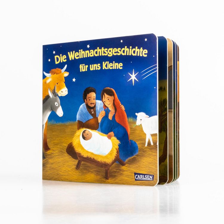 Produktbild: Die Weihnachtsgeschichte f&uuml;r uns Kleine