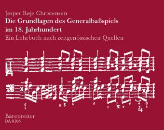 Produktbild: Die Grundlagen des Generalba&szlig;spiels im 18. Jahrhundert