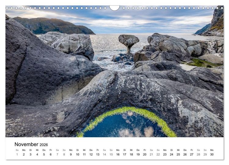 Produktbild: NORWEGEN - EINE ATEMBERAUBENDE SCH&Ouml;NHEIT (Wandkalender 2026 DIN A3 quer), CALVENDO Monatskalender