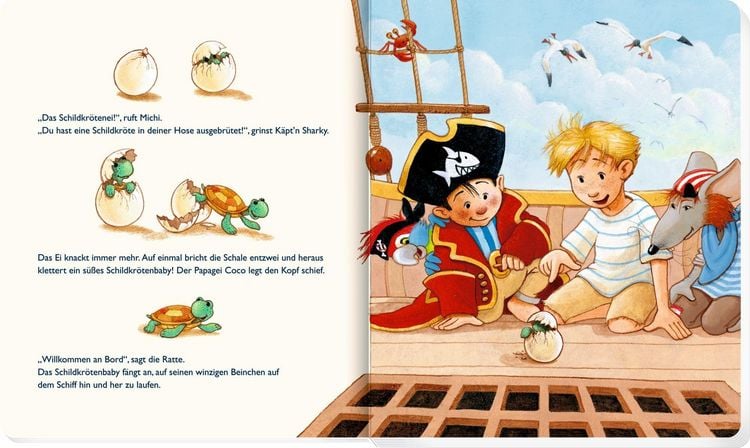 Produktbild: Die gro&szlig;e Schatzsuche - K&auml;pt'n Sharky (Pappbilderbuch)