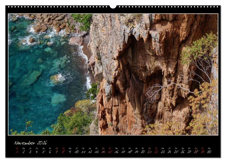 Produktbild: Korsika - Insel rauer Sch&ouml;nheit (Wandkalender 2026 DIN A2 quer), CALVENDO Monatskalender