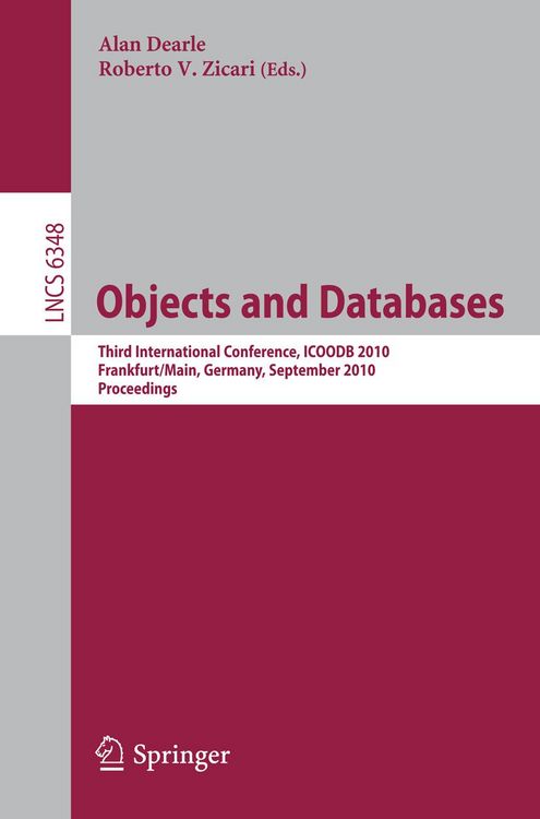 Produktbild: Objects and Databases