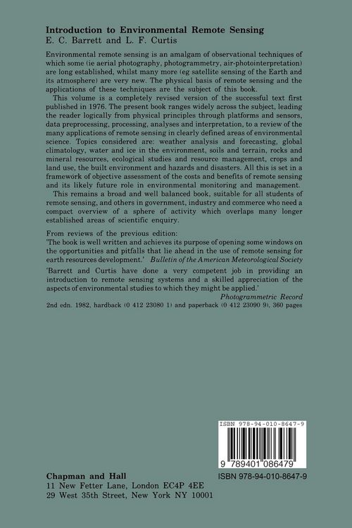 Produktbild: Remote Sensing of Ice and Snow