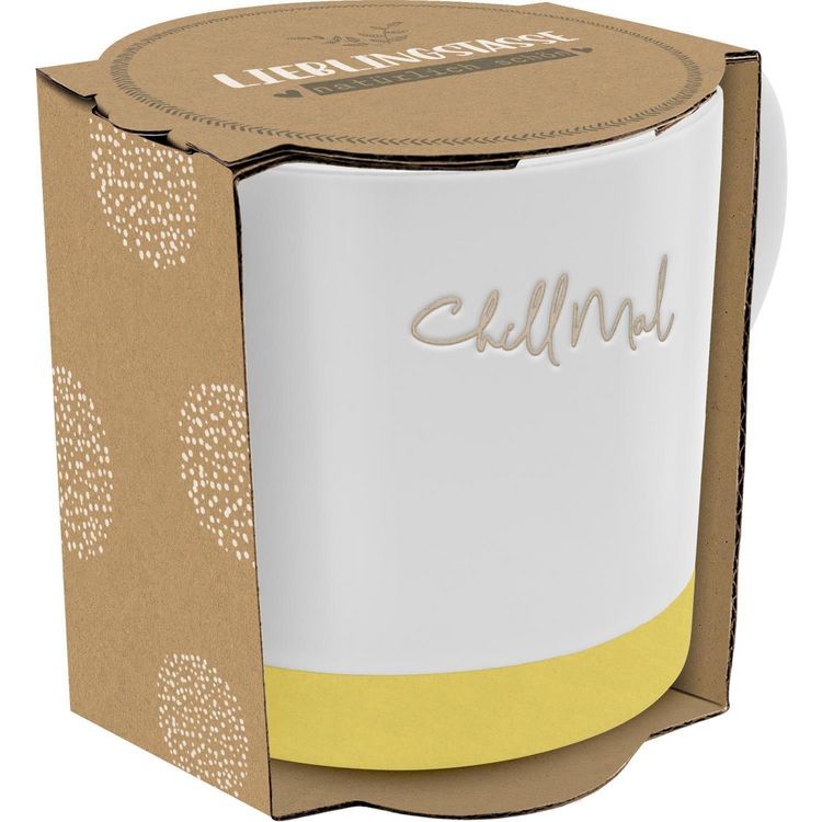 Produktbild: GRUSS & CO Tasse mit Gravur "Chill mal"