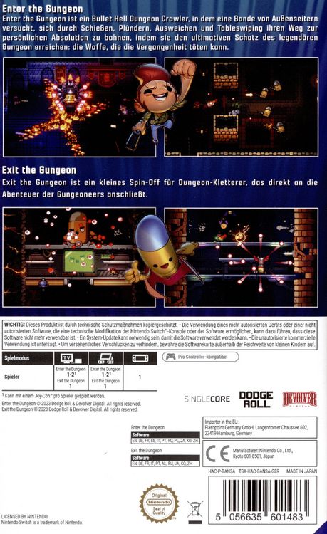 Produktbild: Enter the Gungeon / Exit the Gungeon