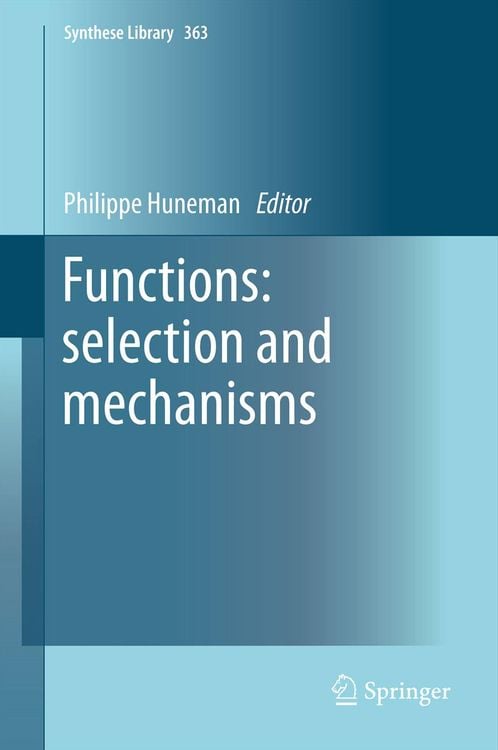 Produktbild: Functions: selection and mechanisms