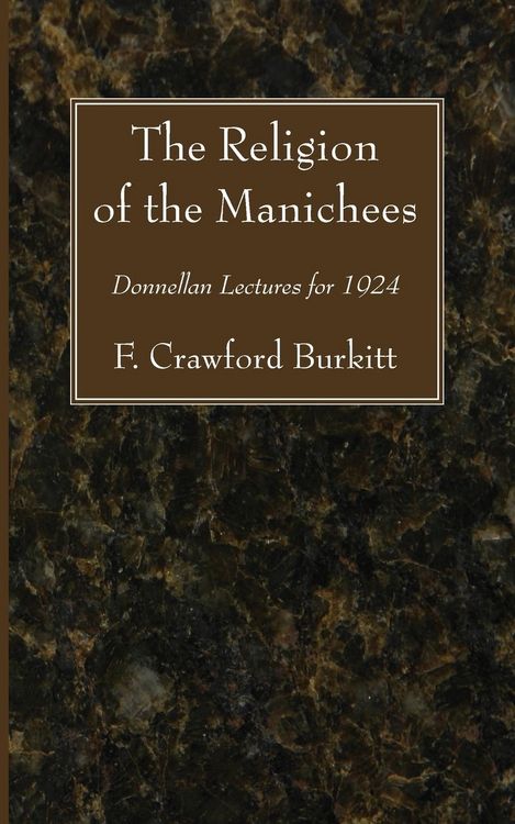 Produktbild: The Religion of the Manichees