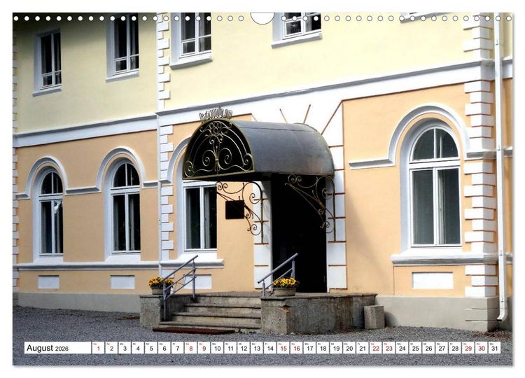 Produktbild: Perlen des Baltikums - Herrenh&auml;user in Estland und Lettland (Wandkalender 2026 DIN A3 quer), CALVENDO Monatskalender