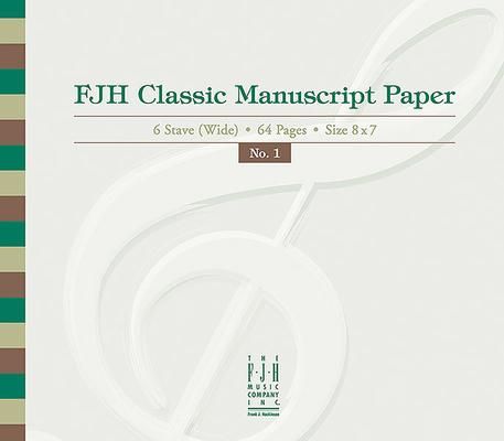 Produktbild: McLean, E: Fjh Classic Manuscript Paper No. 1