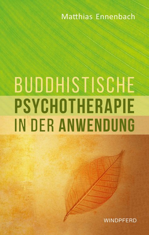 Produktbild: Buddhistische Psychotherapie in der Anwendung