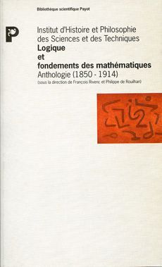 Produktbild: Logique et Fondement des Mathematiques ; Anthologie (1850-1914)