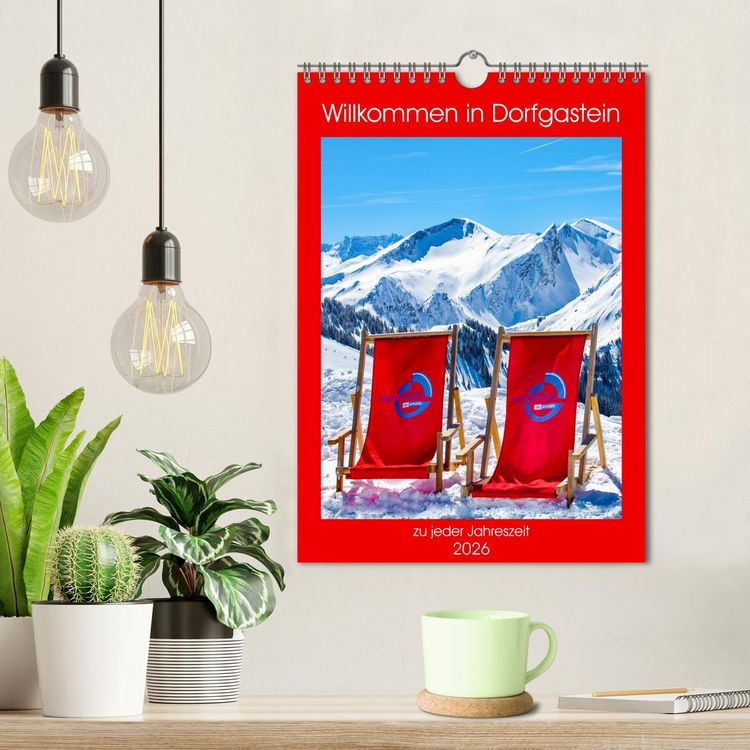 Produktbild: Willkommen in Dorfgastein (Wandkalender 2026 DIN A4 hoch), CALVENDO Monatskalender
