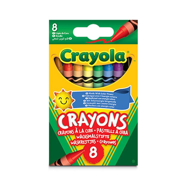 Produktbild: CRAYOLA - 8 Wachsmalstifte