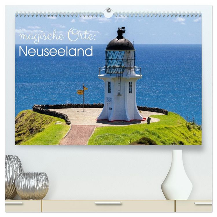 Produktbild: Magische Orte: Neuseeland (hochwertiger Premium Wandkalender 2026 DIN A2 quer), Kunstdruck in Hochglanz