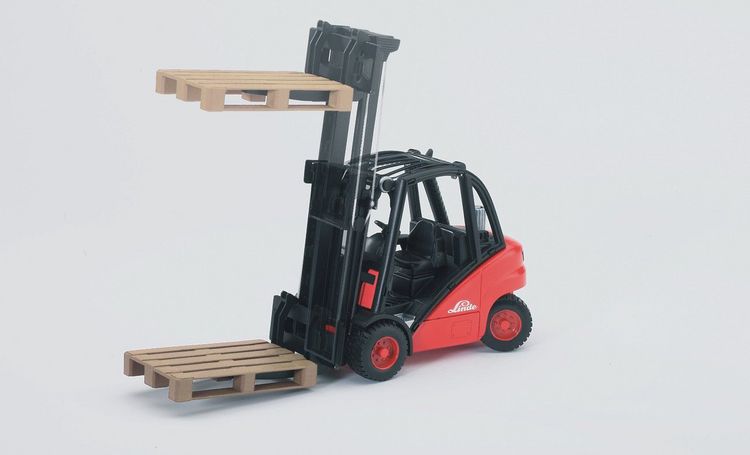 Produktbild: Bruder - Linde-Stapler mit Transportpallette