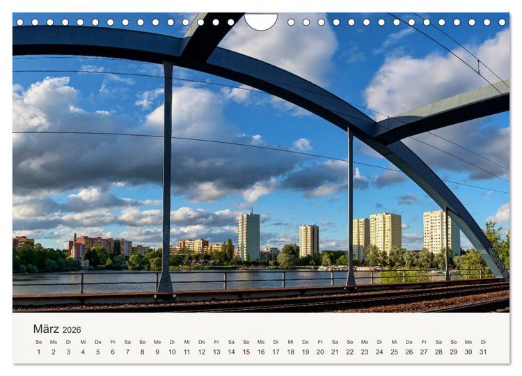 Produktbild: Himmel &uuml;ber Potsdam (Wandkalender 2026 DIN A4 quer), CALVENDO Monatskalender
