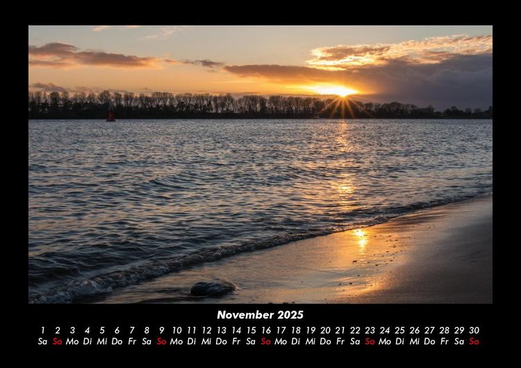 Produktbild: Sonnenuntergang 2025 Fotokalender DIN A3