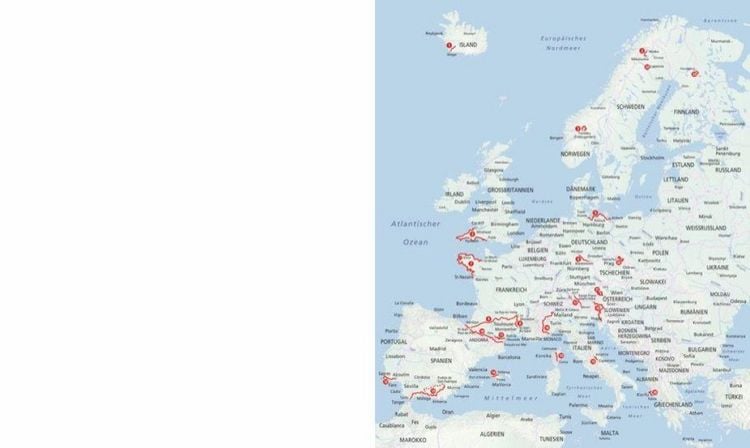 Produktbild: Fernwanderwege in Europa