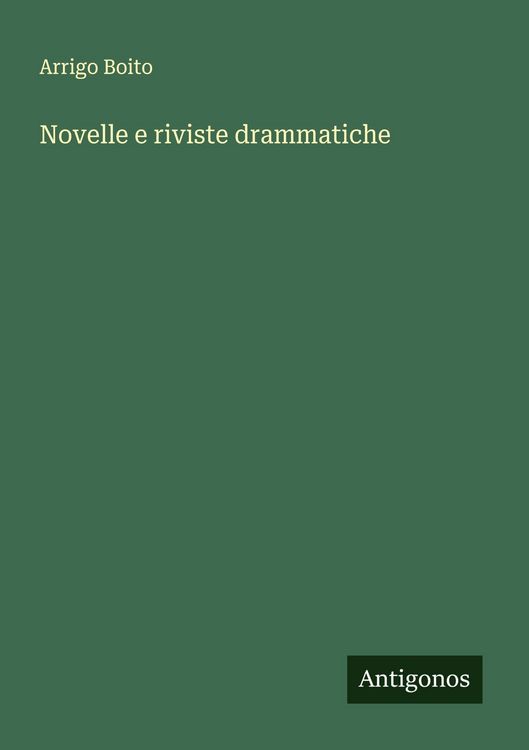 Produktbild: Novelle e riviste drammatiche