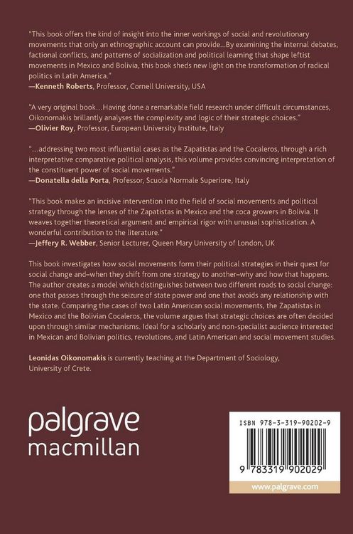 Produktbild: Political Strategies and Social Movements in Latin America