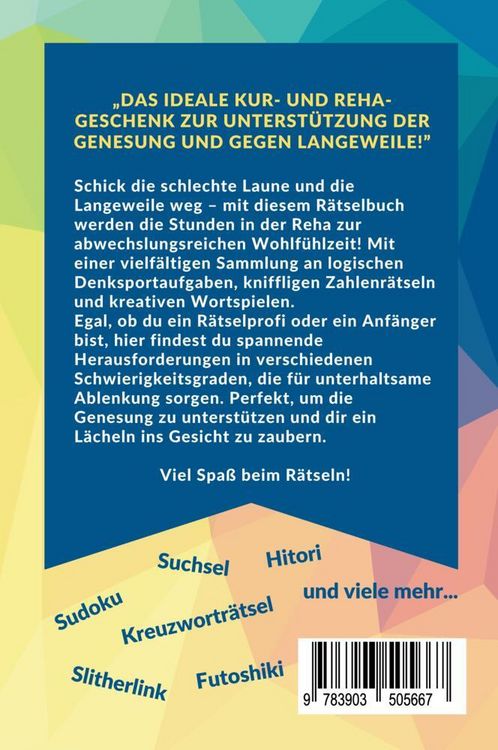 Produktbild: Reha R&auml;tselspa&szlig;