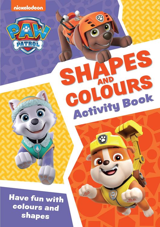 Produktbild: PAW Patrol Shapes and Colours Activity Book