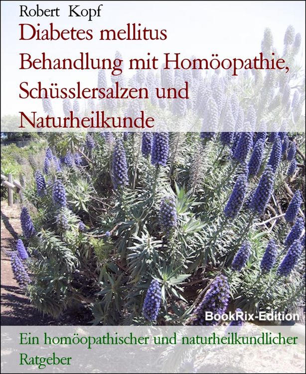 Produktbild: Diabetes mellitus Behandlung mit Hom&ouml;opathie, Sch&uuml;sslersalzen und Naturheilkunde