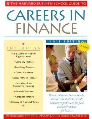 Produktbild: The Harvard Business School Guide to Careers in Finance 2001