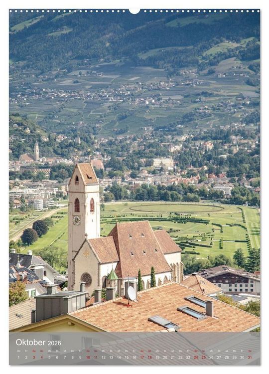 Produktbild: Auf dem Marlinger Waalweg (hochwertiger Premium Wandkalender 2026 DIN A2 hoch), Kunstdruck in Hochglanz