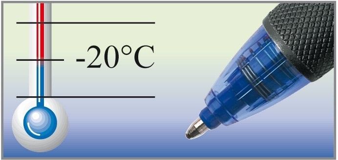 Produktbild: Mitsubishi Kugelschreiber uni-ball&reg; Powertank blau