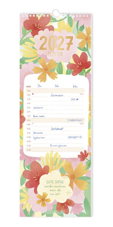 Produktbild: Paarplaner 2027 Floral