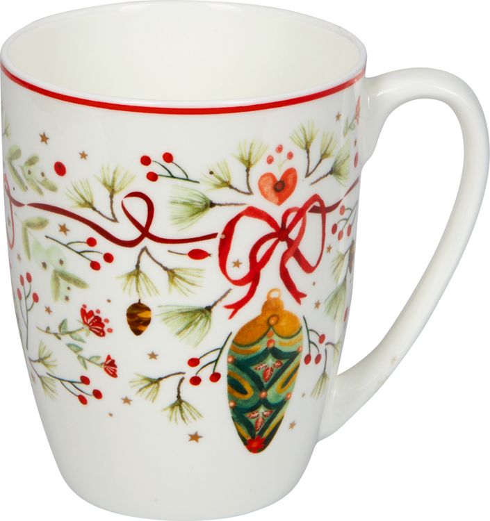 Produktbild: Porzellan-Tasse - Festliche Weihnachten