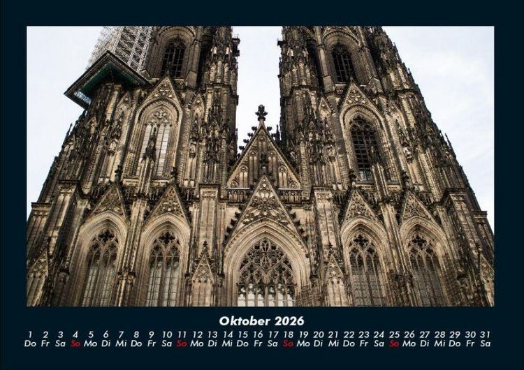 Produktbild: Architektur 2026 Fotokalender DIN A4
