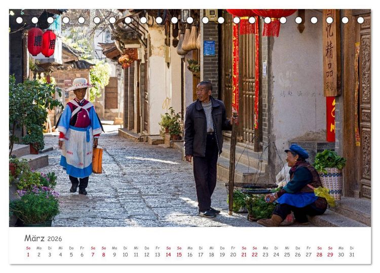 Produktbild: Zauberhaftes S&uuml;dchina (Tischkalender 2026 DIN A5 quer), CALVENDO Monatskalender