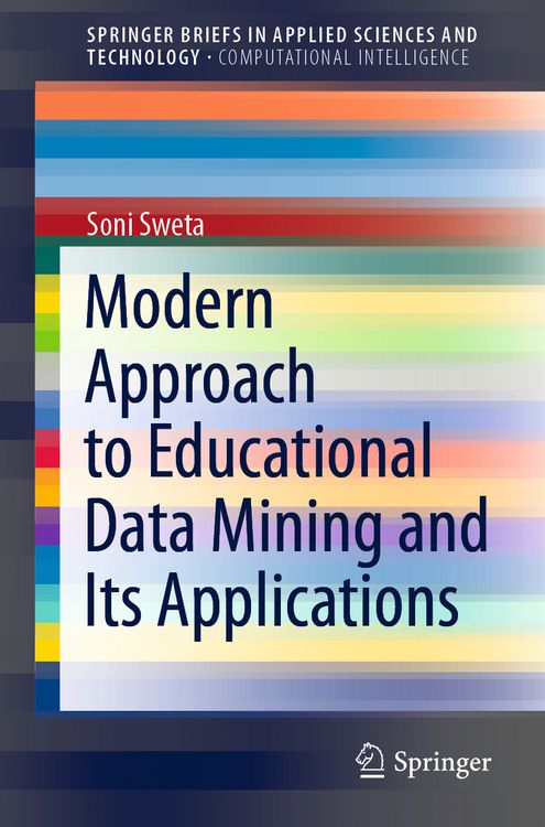 Produktbild: Modern Approach to Educational Data Mining and Its Applications